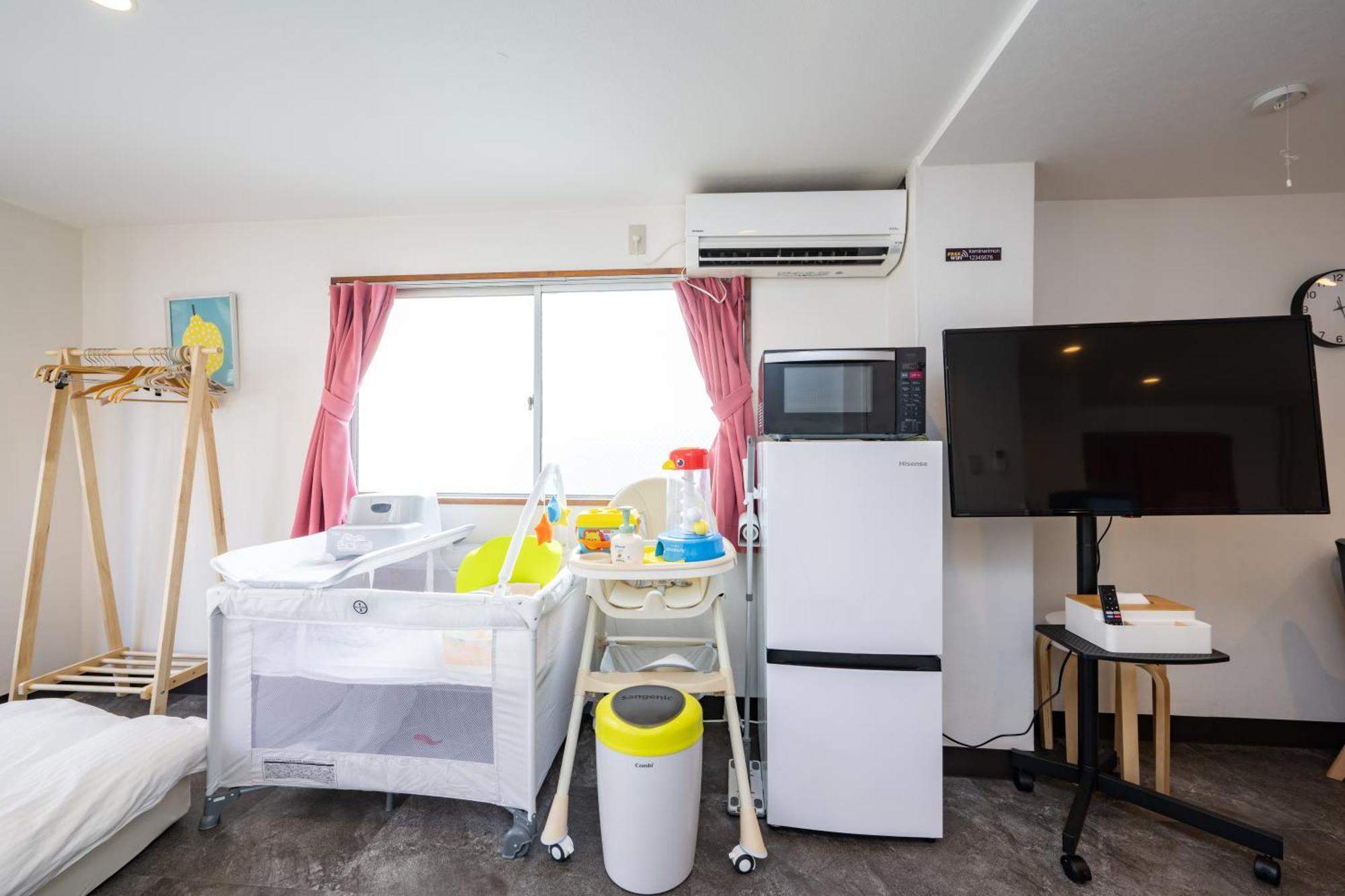 Thunder Hotel -雷門サンダーホテル- 浅草駅から徒歩5分 ベビー用品付き ファミリーも歓迎 大人8名もok!! Präfektur Tokio Exterior foto