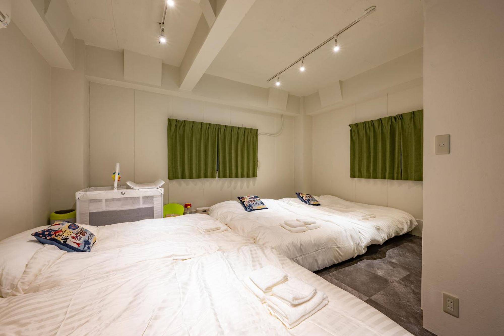 Thunder Hotel -雷門サンダーホテル- 浅草駅から徒歩5分 ベビー用品付き ファミリーも歓迎 大人8名もok!! Präfektur Tokio Exterior foto